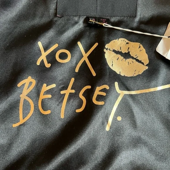 Adorable Betsey Johnson Herringbone Tweed Car Coat - Size 14 - Picture 2 of 12